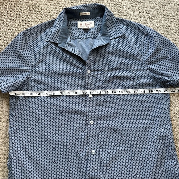 Penguin short sleeve button down shirt mens - Picture 3 of 7